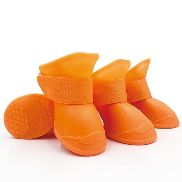 Bottes Étanches Antidérapantes pour Chiens & Chats – Lot de 4