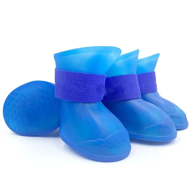 Bottes Étanches Antidérapantes pour Chiens & Chats – Lot de 4